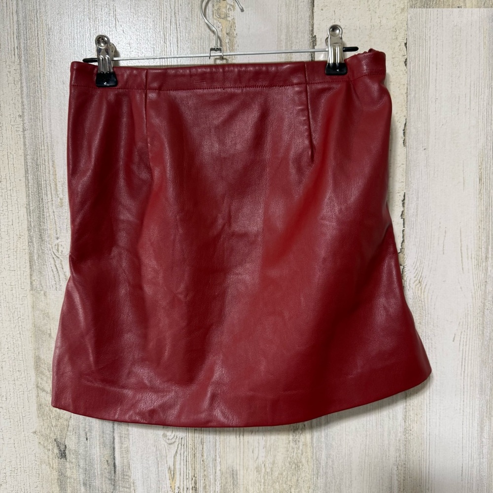 Susana Monaco Vibrant Red Mini Skirt